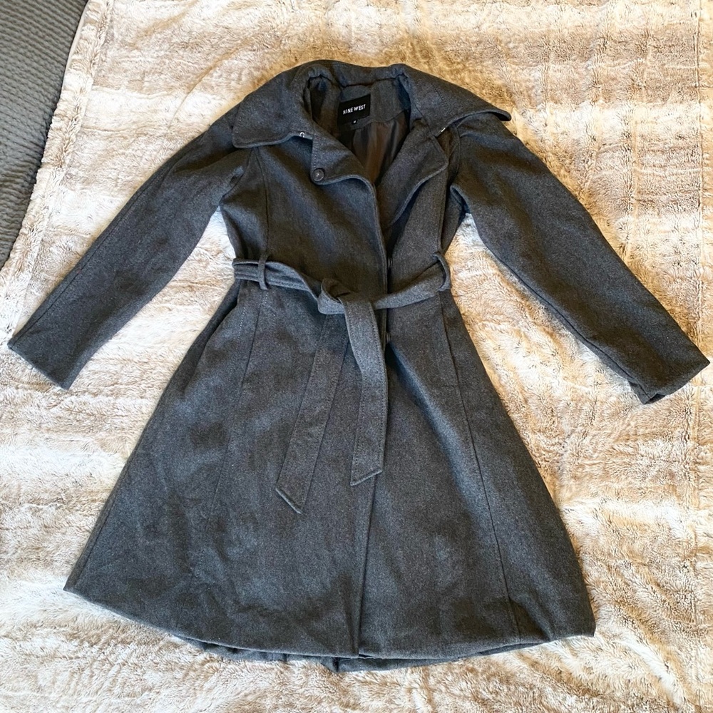 Nine West Charcoal Coat